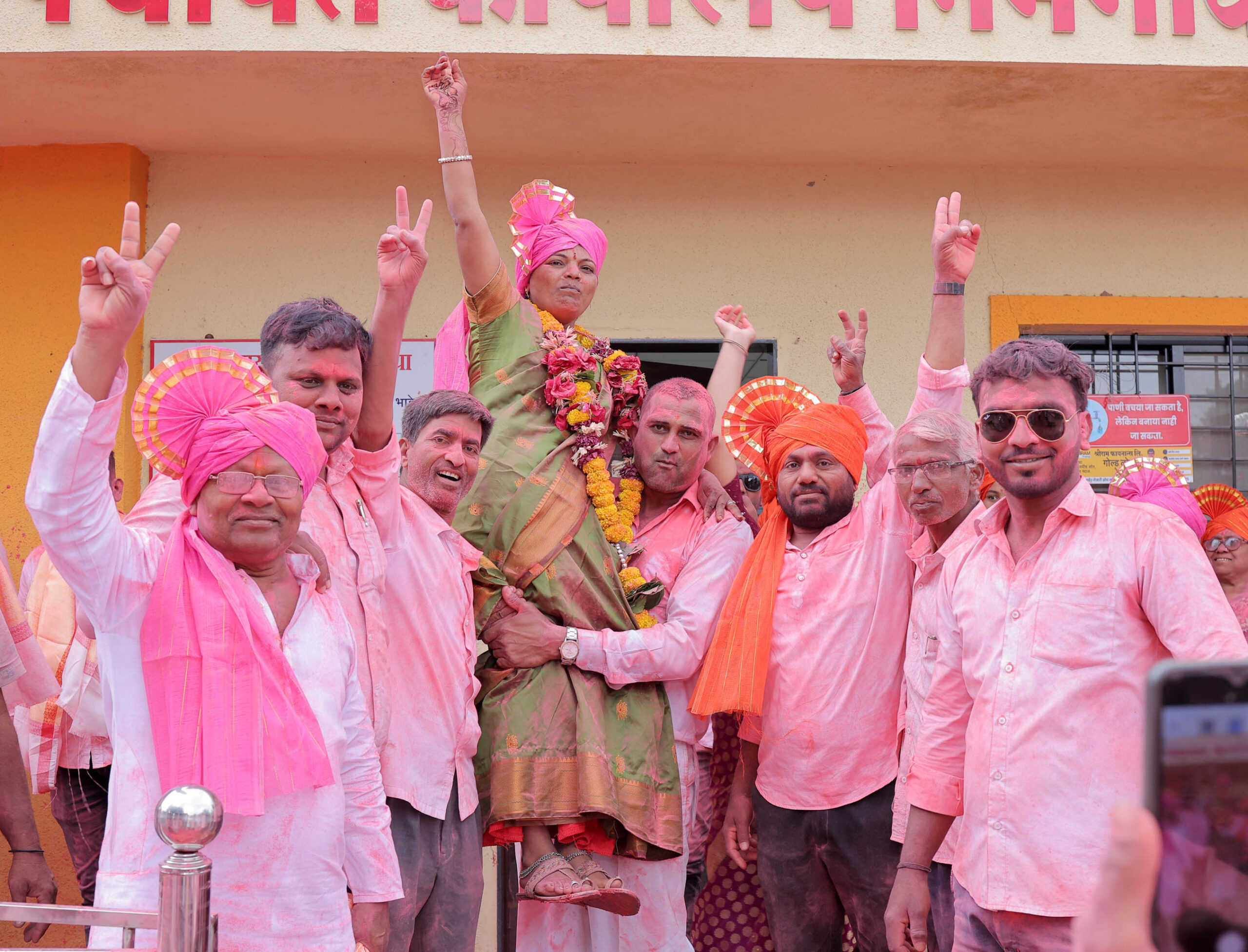 Politics, निमगाव वाघा, सरपंच