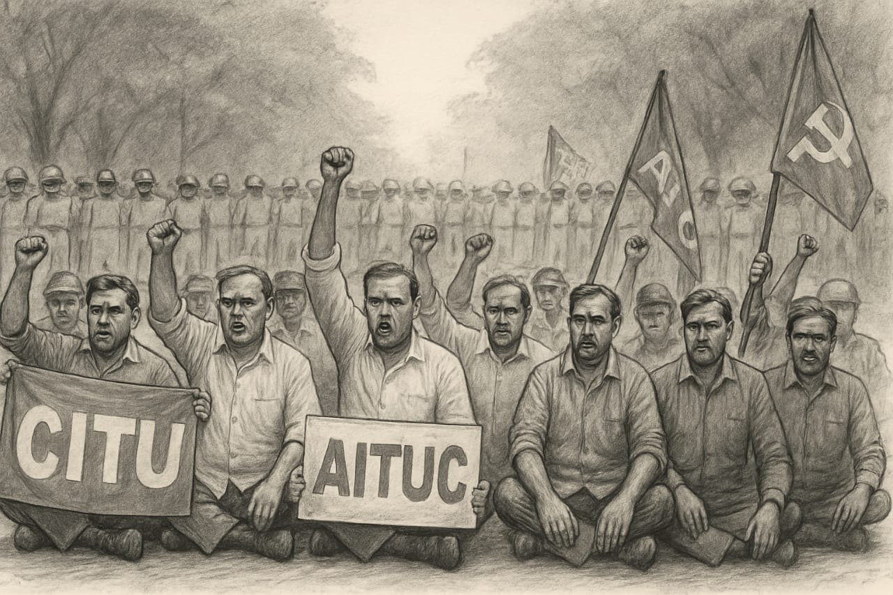 भारत बंद, India, कामगार,