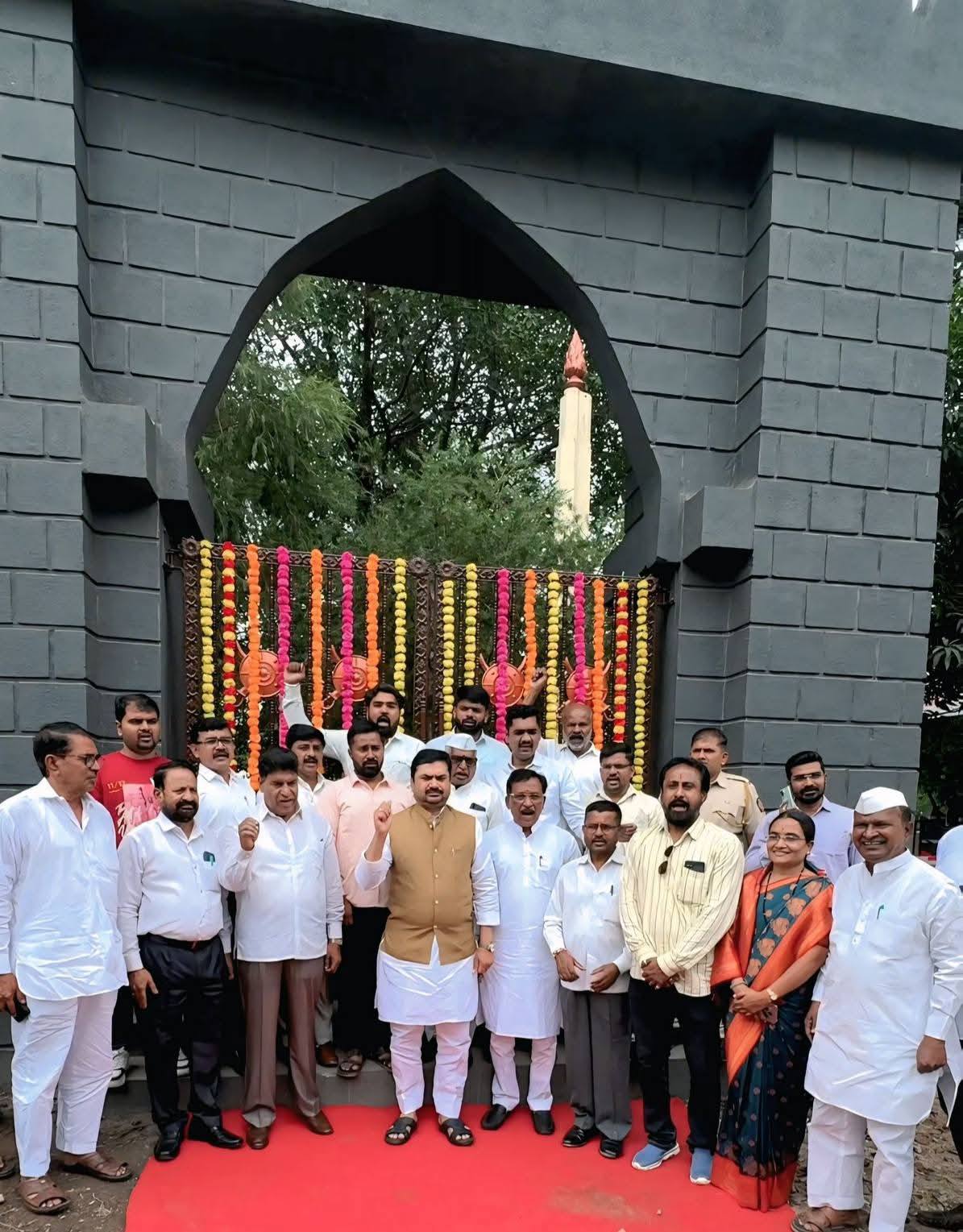 Ahilyanagar Historical, छत्रपती चौथे शिवाजी महाराज स्मारक